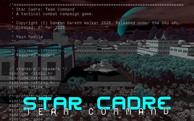 Star Cadre: Team Command source code image